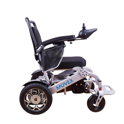 Movex MV08 - Extra Durable Electric Wheelchair - Premium All-Terrain Electric Wheelchair - Power, Versatility, and Mobility